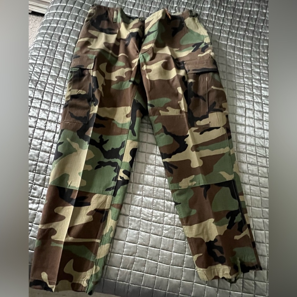 Camouflage cargo pant